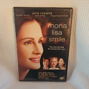 Mona Lisa Smile DVD Starring Julia Roberts Rated PG-13